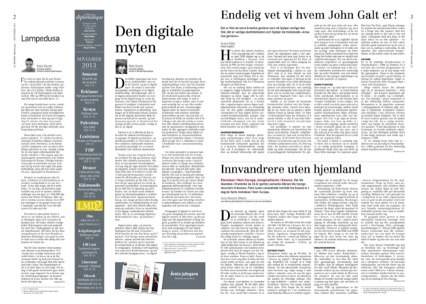 Le Monde diplomatique – November 2013 - Bilde 3