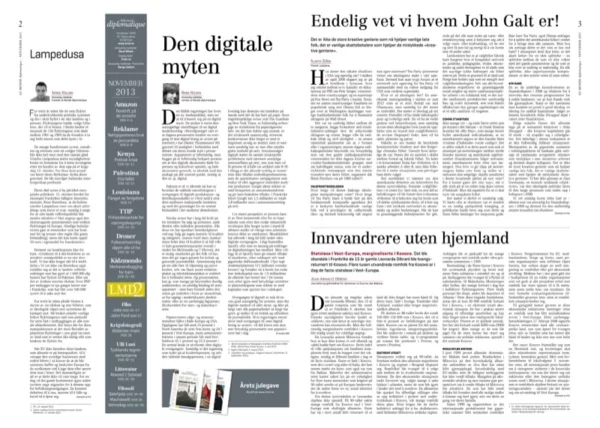 Le Monde diplomatique – November 2013 - Bilde 3