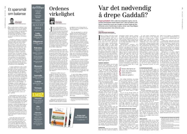 Le Monde diplomatique – August 2014 - Bilde 2