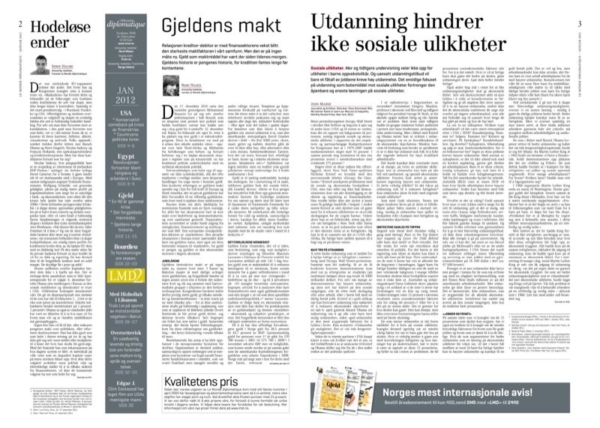 Le Monde diplomatique – januar 2012 - Bilde 3