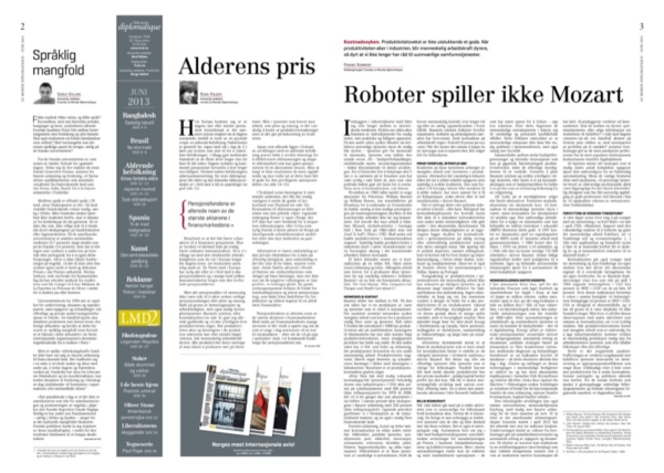 Le Monde diplomatique – Juni 2013 - Bilde 3