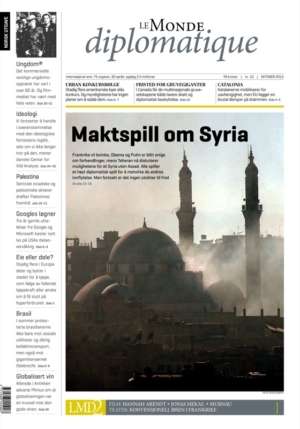 Le Monde diplomatique – oktober 2013