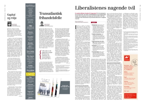 Le Monde diplomatique – Mars 2014 - Bilde 2