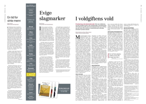 Le Monde diplomatique – februar 2016 - Bilde 2
