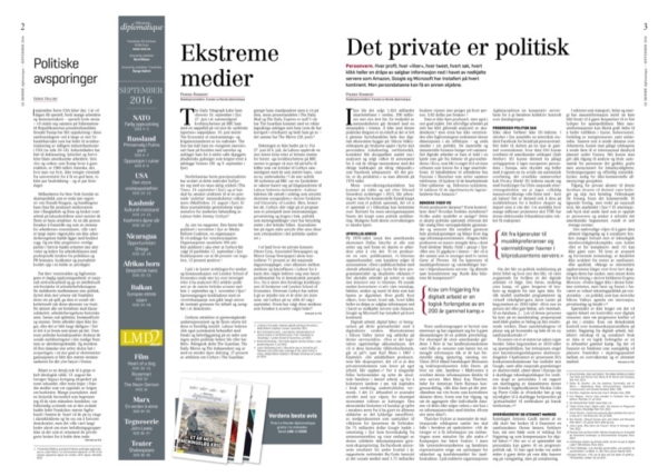 Le Monde diplomatique – september 2016 - Bilde 3