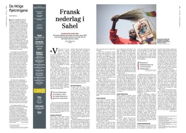 Le Monde diplomatique – april 2022 - Bilde 2