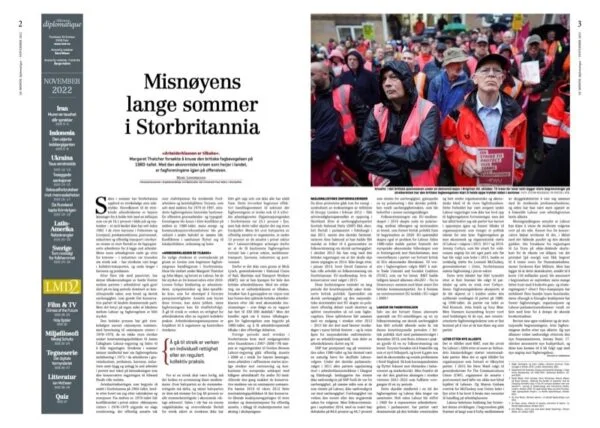 Le Monde diplomatique – november 2022 - Bilde 2