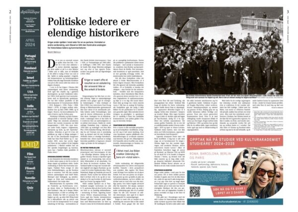 Le Monde diplomatique – april 2024 - Bilde 2