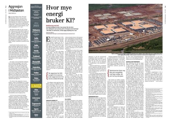 Le Monde diplomatique – juli 2025 - Bilde 2